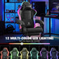 Ergonomic Gaming Chair with RGB LED Lights - ElectronAge