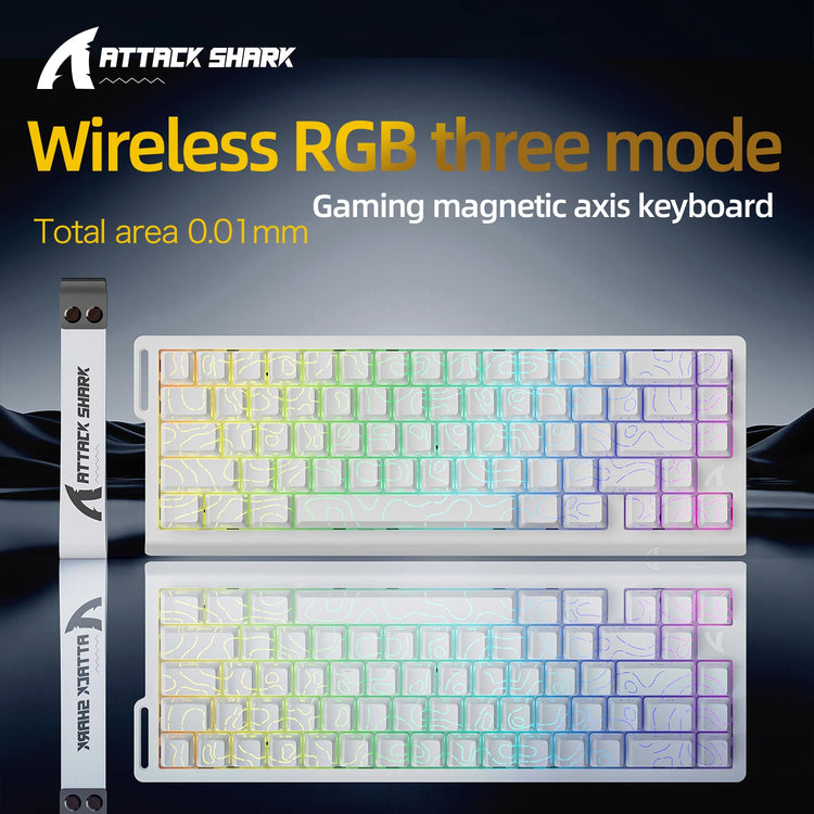 X68HE ATTACK SHARK Magnetic Gaming Keyboard - ElectronAge