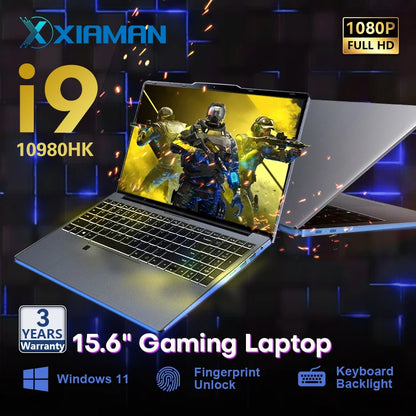 15.6" intel Core i9-10980HK IPS 1920*1080 Windows 11 Pro Laptop - ElectronAge