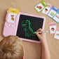 2 in 1 Talking Flash Cards & LCD Writing Tablet English Interactive Learning Machine Education Toy Gift for Boys Girls Toddler