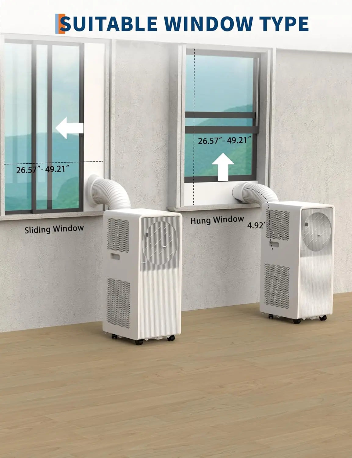 Acekool 3-in-1 Air Conditioner Portable AC - ElectronAge