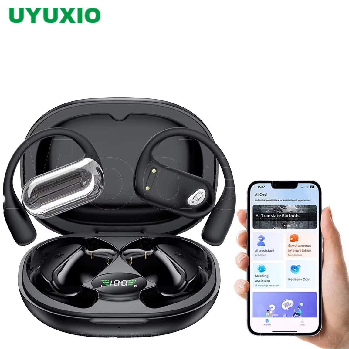 UYUXIO Real Time Translator Headphones - ElectronAge