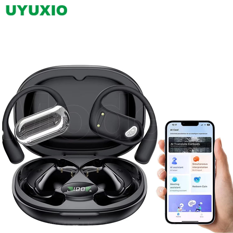 UYUXIO Real Time Translator Headphones - ElectronAge