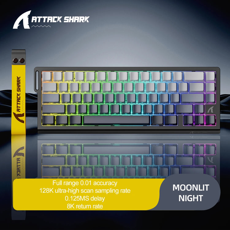 ATTACK SHARK X68HE Magnetic Keyboard - ElectronAge