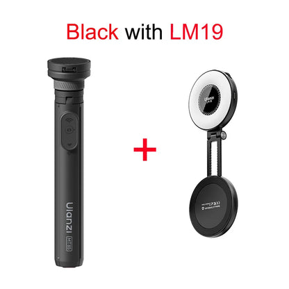 Ulanzi MT-85 Pop Open Tripod Automatic Phone Stand Magsafe Selfie Stick for iPhone 17 16 15 Ground Stand for Outdoor Travel Vlog
