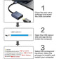 USB 30 to HDMI Adapter 1080P USB to HDMI Converter USB A to HDMI Cable 60Hz Audio Video Adapter for PC HDTV Laptop Projector