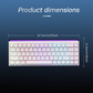 Ajazz NK68 Mechanical Gaming Keyboard - ElectronAge