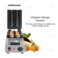 Shawarma Gyro Toaster Tortilla Wrap Sandwich Buritto Press Maker Machine Heater Warmer Roll Durum Doner Kebab Grill Griddle - ElectronAge