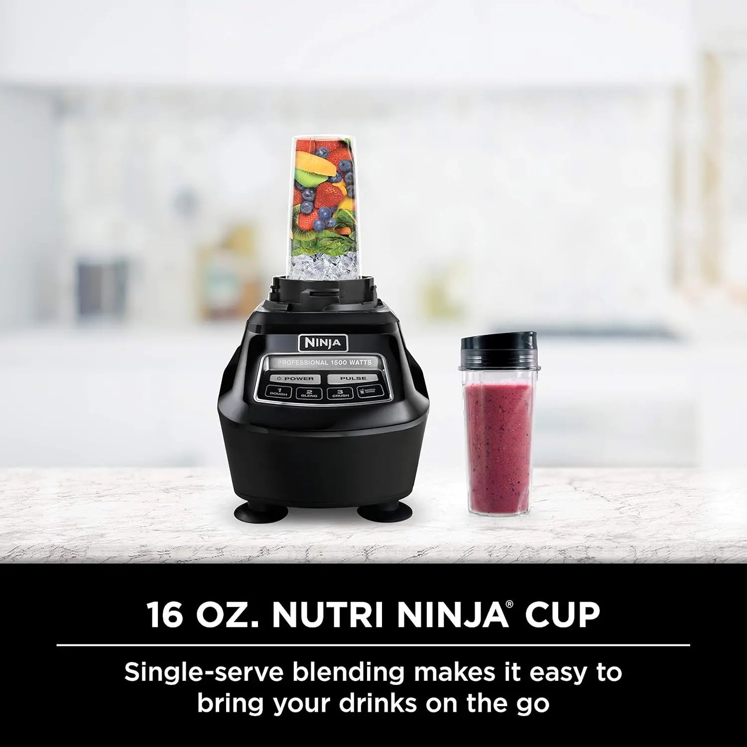 1500W Mega Kitchen System with 72 oz Blender - ElectronAge