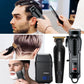 Solimpia Professional Hair Clipper 3-piece Set for Men Rechargeable Cordless Barber Clippers for Wet/Dry Hair Cutting