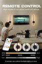 2-pack Rechargeable Wall Light LED 50 80cm Dimming Wall Sconce with Remote Control Sofa Background Gaming Room Decoration