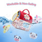 Soft Plush Baby Tissue Box Toys Animals Farm with Sound Montessori Toys Early Education Sensory Toy Boy Girl Infant Newborn Gift