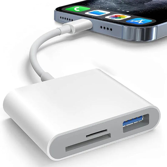 3 In 1 Adapter Type-C, Tf, Cf, Sd, Memory Card Reader, Recorder, Compact Flash Usb-C, Pro, Macbook