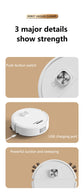 XMSJ Mini Vacuum Cleaner 3-in-1 Robot Vacuum Cleaner - ElectronAge
