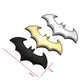 1PCS 3D Bat Shape Car Stickers Cool Metal Badge Car Logo Emblem Sticker Decal Motorcycle Car Styling Decoration Accessories