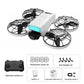 RC Drone 2.4G 4CH Foldable Drone Remote Control High-definition Aerial Photography Aircraft Optical Flow Positioning Quadcopter