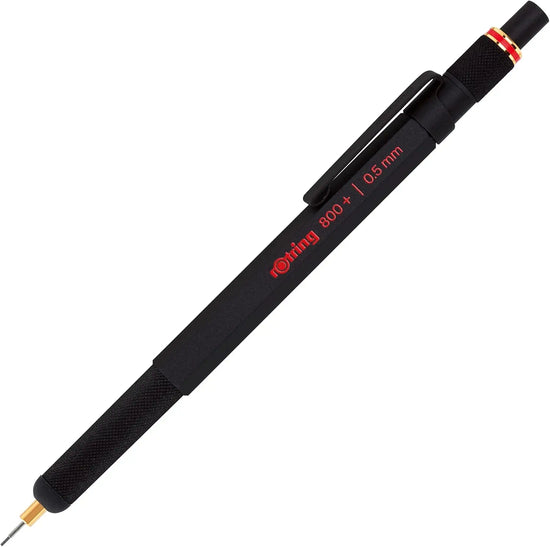 Premium 0.5 mm Mechanical Pencil with Touchscreen Stylus in Black, Ideal for Writing and Digital Use