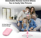 40in Retractable Selfie Stick Tripod with Wireless Remote & Light, Portable for All Phones