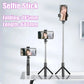 Roreta 2025 foldable Tripod for Smartphone,phone Stand with Bluetooth shutter,Wireless Selfie Stick brackets with Phone Holder