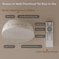 Tap-to-Snooze Sunrise Alarm Clock with Sound Machine, 36 Sounds White Noise Machine for Sleeping Adults, Gradual Sunrise Clock