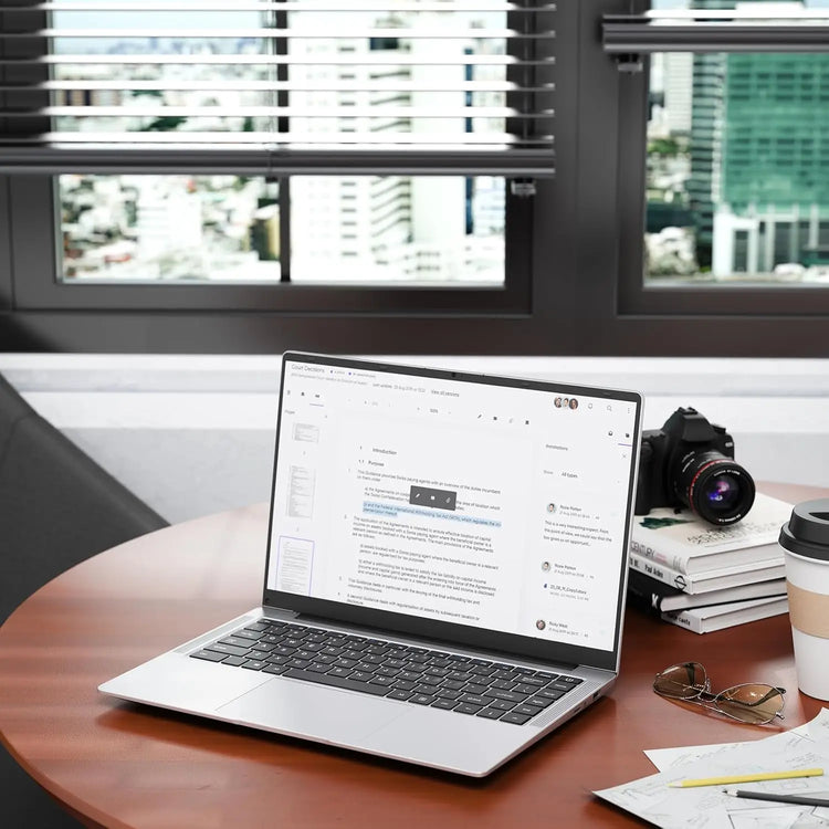 2026 14.1 Inch Notebook Computer Intel A3950 Ultra Slim Laptop - ElectronAge