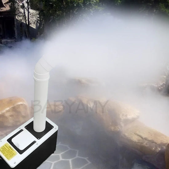 5000ML/H Powerful Ultrasonic Humidifier Mist Generator Fog Machine For Greenhouse Plant Commercial Venues Landscape Park Pond