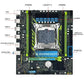 SOYO X99 Motherboard Set With LGA2011-3 Xeon E5 2630 V4 CPU DDR4 8GB (1*8GB)  2133MHz RAM NVME M.2 SATA Computer Accessories