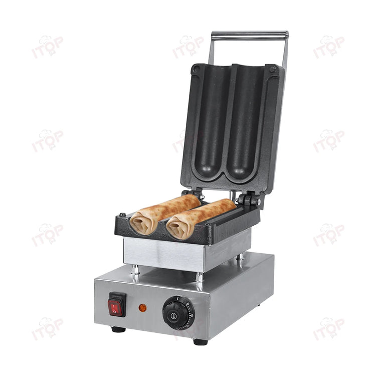 Shawarma Gyro Toaster Tortilla Wrap Sandwich Buritto Press Maker Machine Heater Warmer Roll Durum Doner Kebab Grill Griddle - ElectronAge