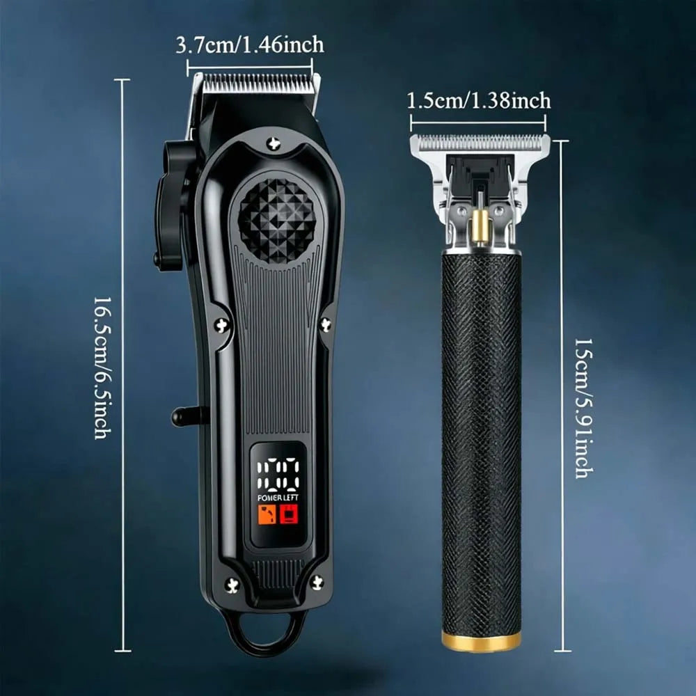 YUKU Professional Hair Clippers with LED Display - ElectronAge