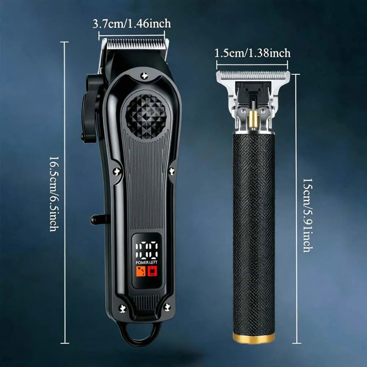 YUKU Professional Hair Clippers with LED Display - ElectronAge