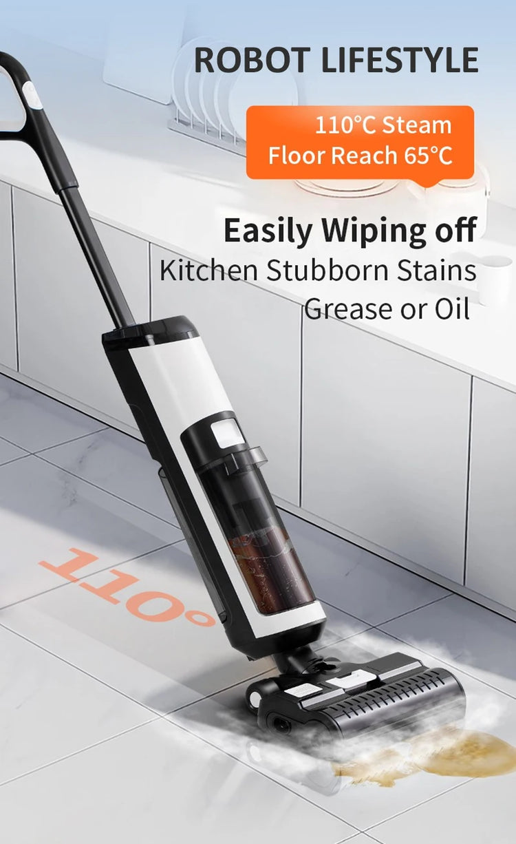 Cordless Handheld Vacuum Cleaner Wet Dry Cleaning Robot - ElectronAge