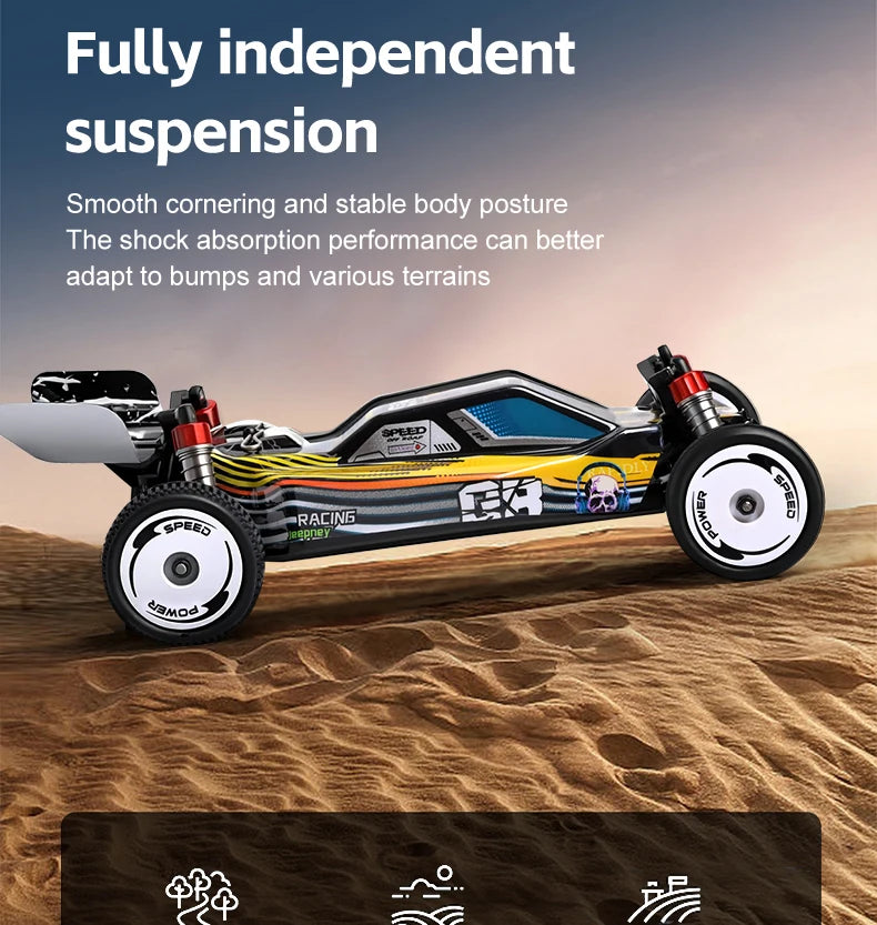 WLtoys 244016 High Speed Remote Control Car - ElectronAge
