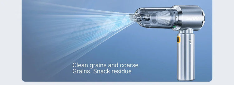 Youpin Car Vacuum Cleaner Strong Suction Cordless Wireless Cleaner Portable HandHeld Vacuum Cleaner Cleaning Machine New - ElectronAge