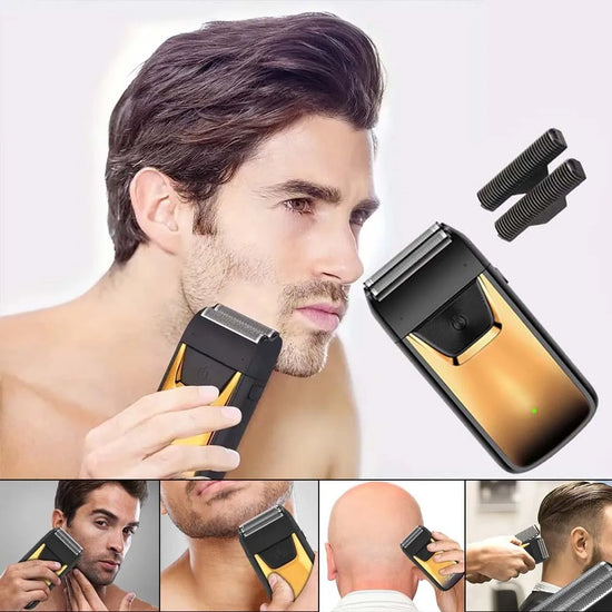 YUKU USB Rechargeable Electric Shaver - ElectronAge