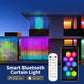 RGBIC Curtain Light String USB Plug Remote Control LED Curtain Light APP Bluetooth Control String Lights for Room Decorations