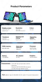 Topton L14 Dual Screen 360° YOGA Laptop 12th Gen Intel N95 2*14 Inch 2.5K Touch IPS Windows 11 Tablet PC 2 in 1 Notebook WiFi