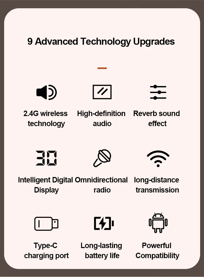 basix Wireless Lavalier Microphone 4Drag1 Mini Mic Noise-Canceling - ElectronAge