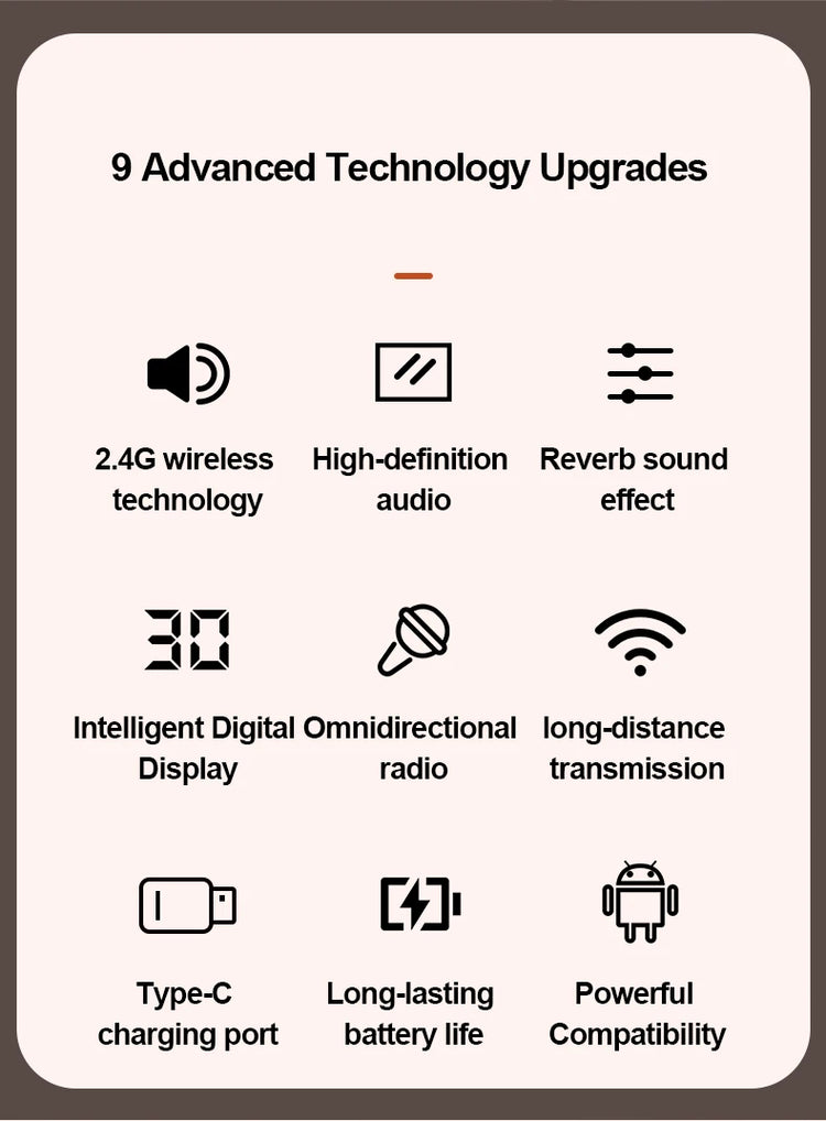 basix Wireless Lavalier Microphone 4Drag1 Mini Mic Noise-Canceling - ElectronAge