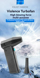 130000RPM 7.4V 4000mAh Mini Turbo Jet Fan Portable Air Blower Turbofan Brushless Blower Wireless Super Powerful Wireless Blower