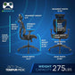Auto-Adaptive Ergonomic Gaming Chair with Lumbar Support - ElectronAge