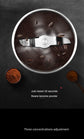 220V Coffee Machine Drip Coffee Maker With Grinding Function Fully Automatic Coffee Grinder Coffee Tea Brewing Machine