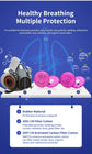Protective Mask Dust Mask Spray Paint 6200 with 2091 P100 Anti-particle Filter Industrial Dustproof PM2.5 Acid Particle