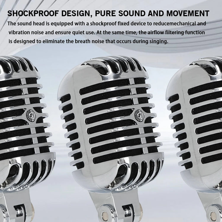 KDES 55SH SERIES II Professional Wired Vintage Classic Microphone - ElectronAge