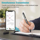 SyncPen3 Set Smart Digital Pen with Smart Notebook & LCD Writing Tablet Bluetooth Wireless Digital Pen Record Notes iOS, Android