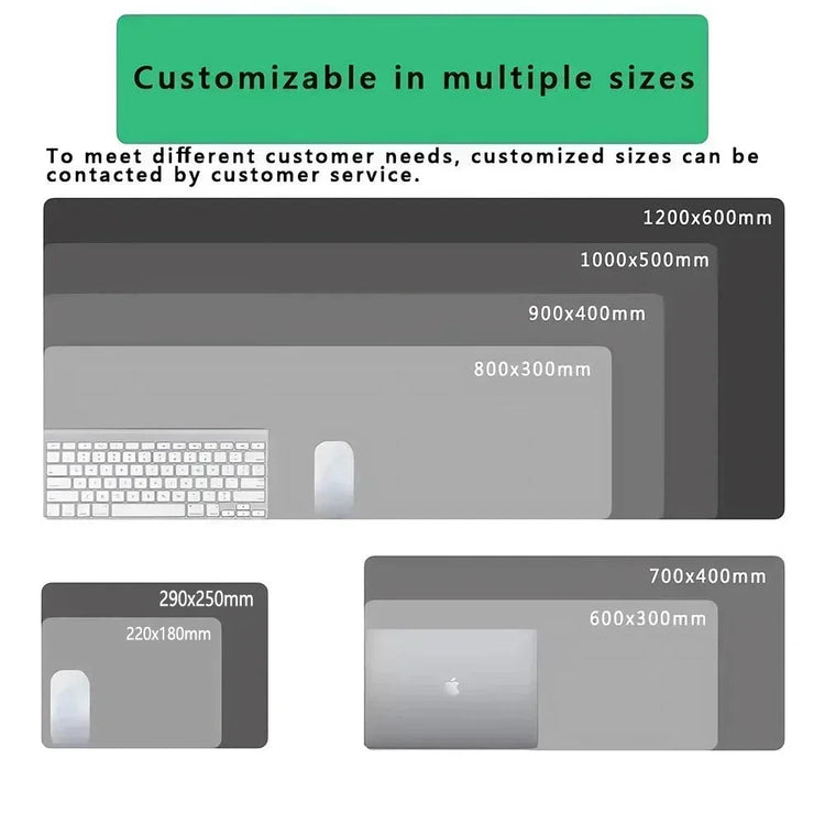 Admisitr XXL Desk Mat Black And White Strata Liquid Mousepad - ElectronAge