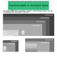 Admisitr XXL Desk Mat Black And White Strata Liquid Mousepad - ElectronAge