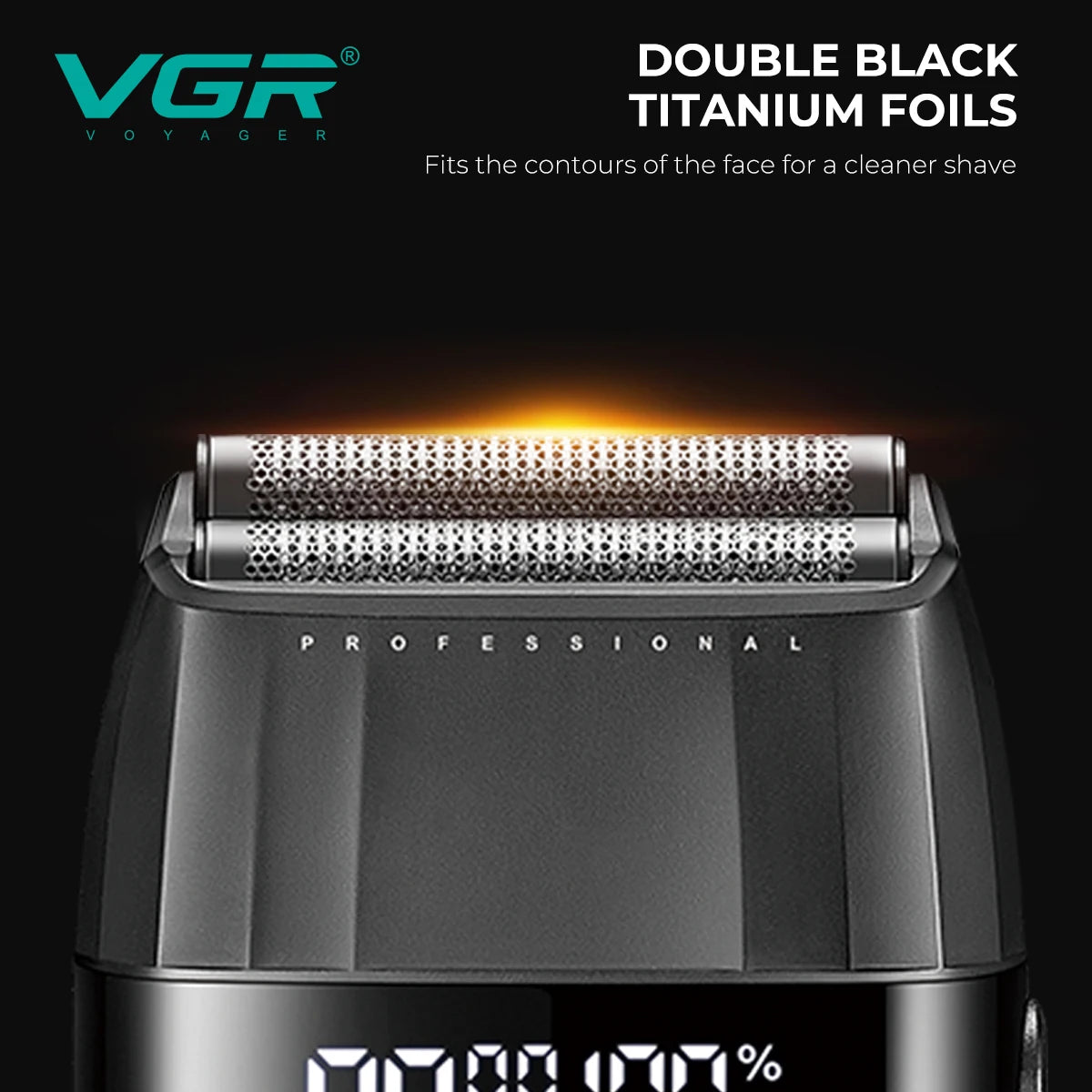 VGR Hair Trimmer Professional 9000 RPM Hair Clipper - ElectronAge