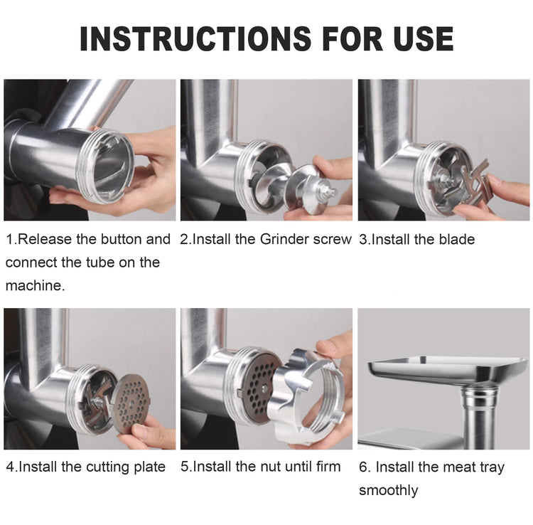WinHolder 3000W Powerful Electric Meat Grinder - ElectronAge