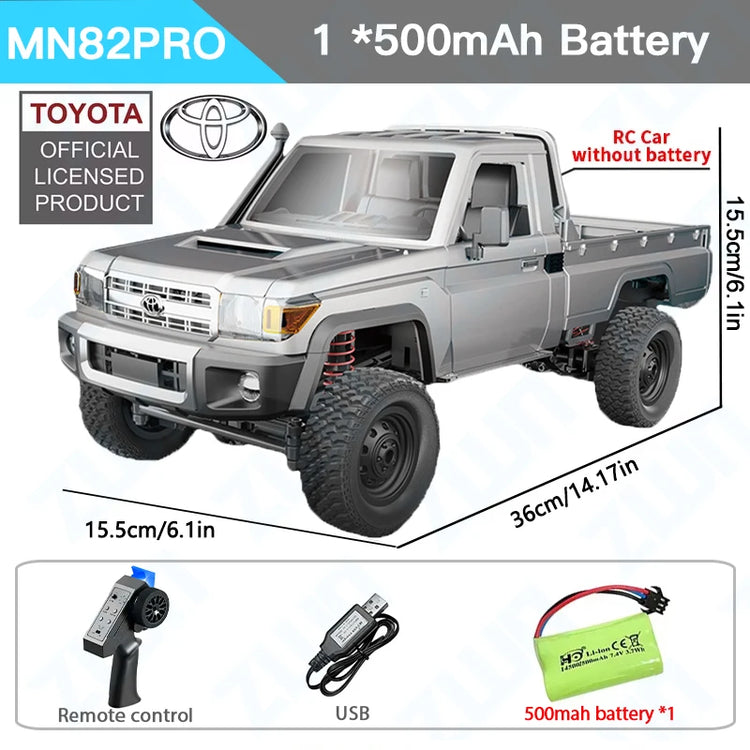 MN MODEL ZWN MN82 MN82S LC79 1/12 Full Scale RC Pickup Short Truck - ElectronAge