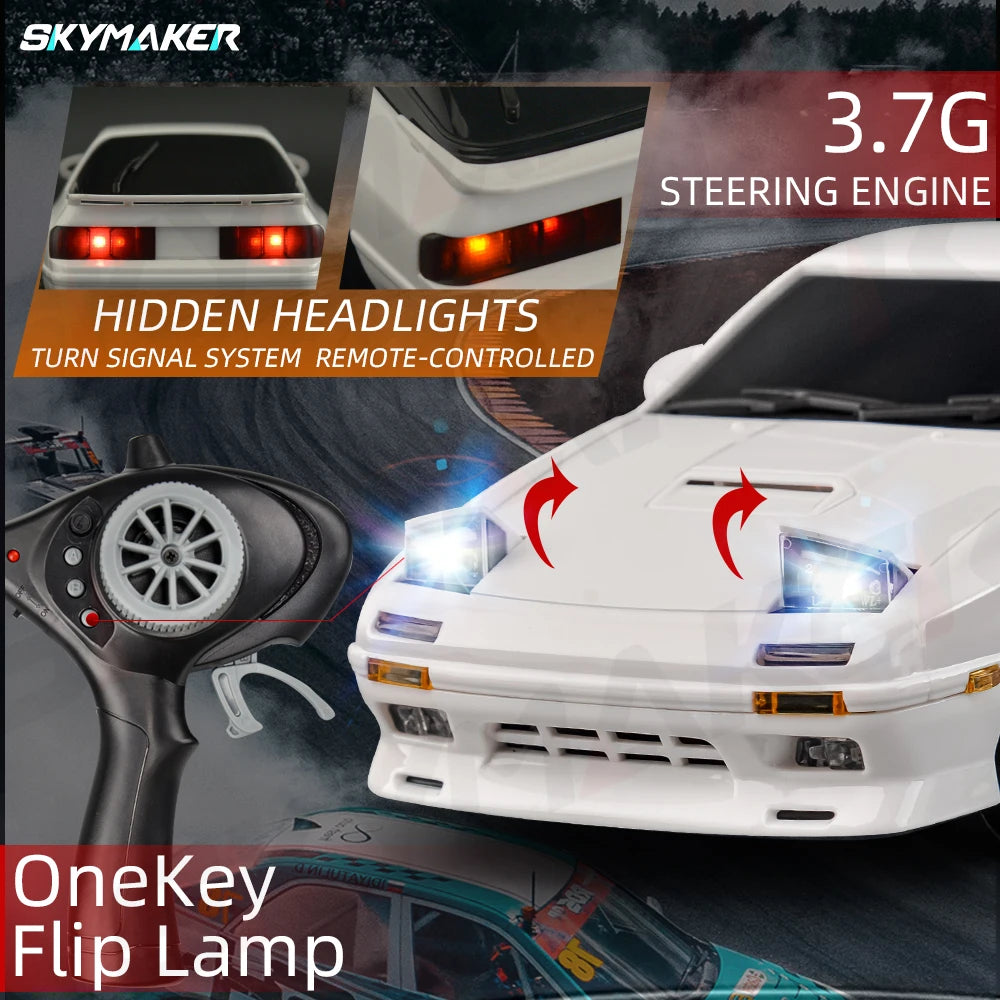 Skymaker AE86 Model LD1801 RX-7 FC LD1802 1:18 RC Drift Car - ElectronAge